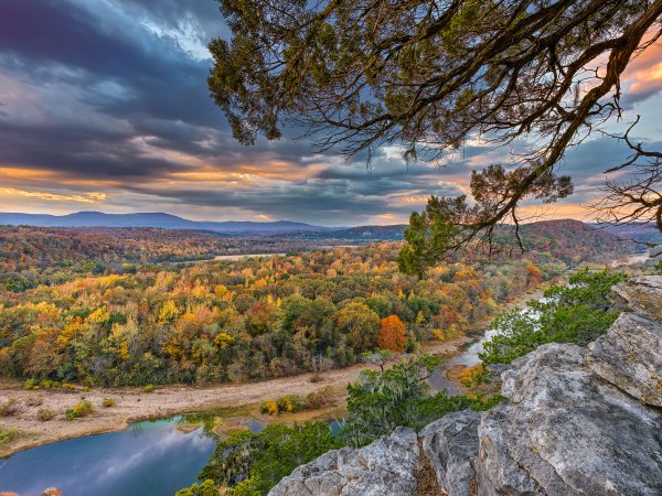 02.5 Late Evening At Peter Cave - Professional Arkansas Ozark Gallery No 1 photography by Paul Caldwell