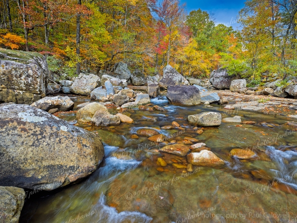 22 Early Morning View Of Richland Creek - Professional Arkansas Ozark Gallery No 3 photography by Paul Caldwell