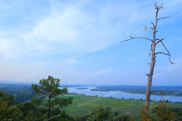 19 A View From The Pinnacle Visitor Center - Professional Arkansas River Valley Gallery No 1 photography by Paul Caldwell